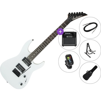 Jackson JS12 Dinky AH SET 2 Snow White Електрическа китара