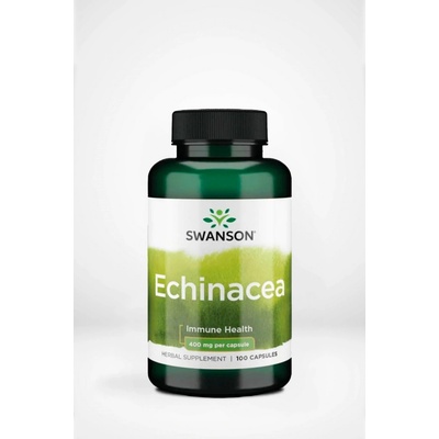 Swanson Echinacea 400 mg 180 kapslí