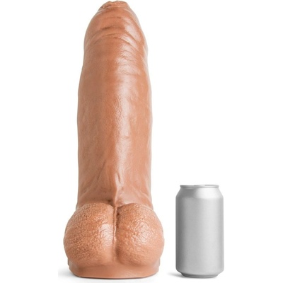 Mr. Hankey’s Toys Chorizo n’ Eggs XXXL, prémiové silikónové dildo s Vac-U-Lock 35,7 x 11 cm
