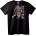 NOONEBRAND Тениска Ацтекски Воин Череп - XS, Black