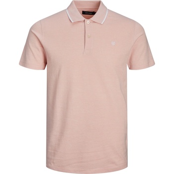 Image 1 of JACK & JONES Блуза с яка Jack and Jones Men's Paulos Short-Sleeve Polo Shirt - Coral Pink