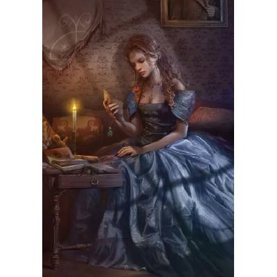 Grafika Cris Ortega Najtemnejšia hodina 1000 dielov