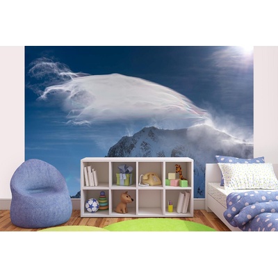 DIMEX ART Самозалепваща се флизелинова фототапета облак над планината 375 x 250 см