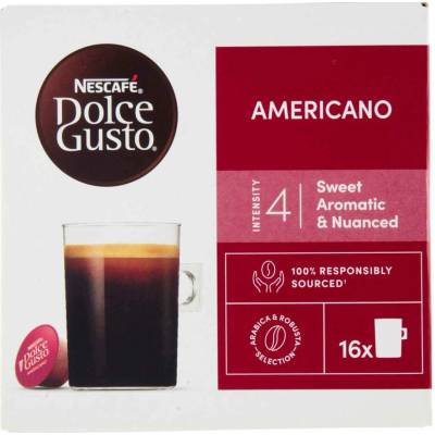 Nescafé kapsule dolce gusto amaricano 16 ks