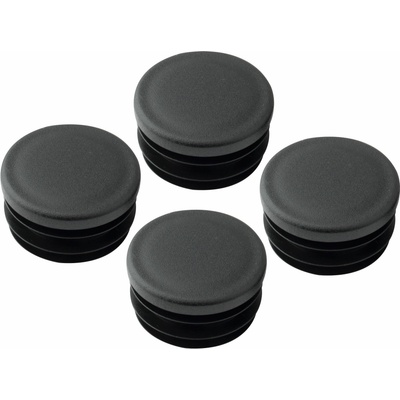 Walteco Zátka priemer 38mm čierna 4 ks 85117