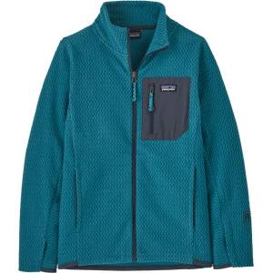 Patagonia Детско поларено яке Patagonia Kid's R1 Air Full-Zip Jacket Fleece jacket - Glacial Blue - размер M (703-5296-0913)