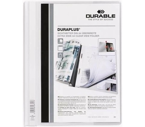 Durable Rýchloviazač A4 biely