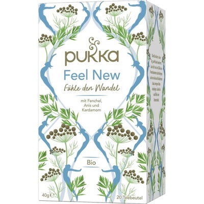 PUKKA Herbs Ajurvédsky Bio čaj Feel New Organic 20 vrecúšok