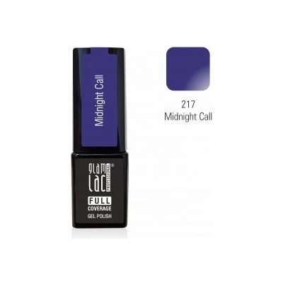 GlamLac Gel lak modrý 217 Midnight Call 6 ml