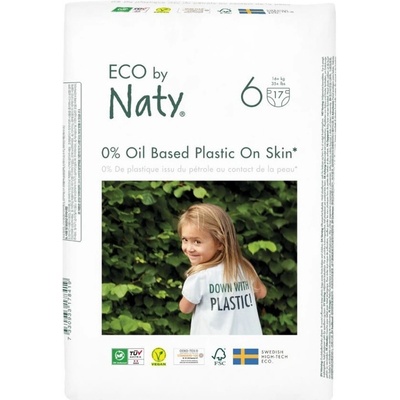 Eco by Naty Nature Babycare 6 Junior 16+kg 17 ks