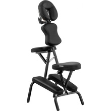 physa Skládací masážní židle - 47 x 72 x 115 cm - 160 kg - černá PHYSA MONTPELLIER BLACK