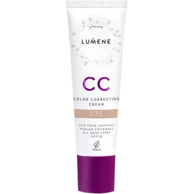 Lumene Vegan CC Cream Foundation 7-in-1 SPF20 Оцветен крем 30ml