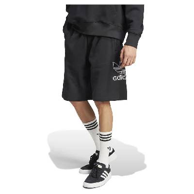 Къси панталони Adidas Originals Adicolor Outline Trefoil shorts - Black (Black)