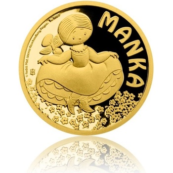 Česká mincovna Zlatá mince Manka 3,11 g