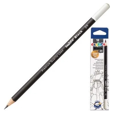 CARIOCA - Черен молив - 2Н - 12 бр (42928/12)
