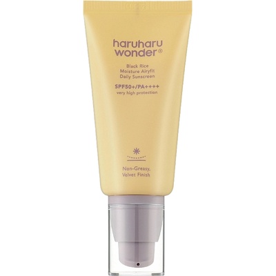 haruharu wonder Слънцезащитен крем Black Rice Moisture Airyfit, SPF50+, 50 ml