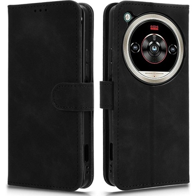 ZTE Кожен калъф тип портфейл със стойка за ZTE nubia Focus 2 Ultra 5G