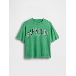 GAP Детска oversize тениска Gap Sport GAP GAP | Zelen | Момчешки | 104/110