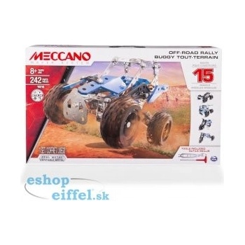 Meccano Clarke a motorky 15v1