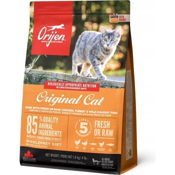 vORIJEN Cat Kuracie Mäso s morčacím mäsom a rybami 1,8 kg