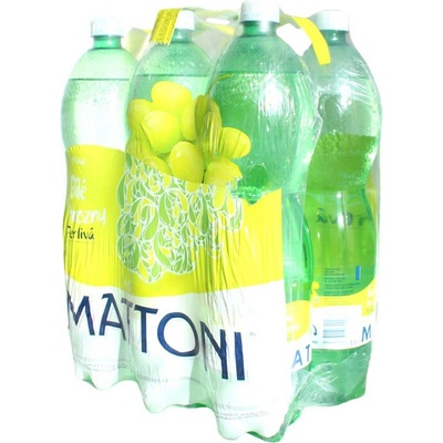 Mattoni Minerálna voda Biele hrozno 6 x 1,5 l