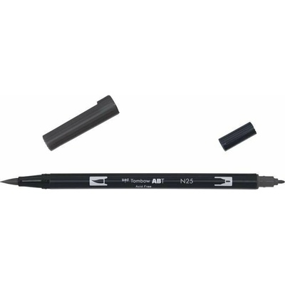 Tombow Oboustranný štětcový fix ABT 480643 lamp black