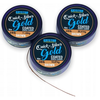 Kryston Návazcová Šňůrka Quicksilver Gold 10 25lb