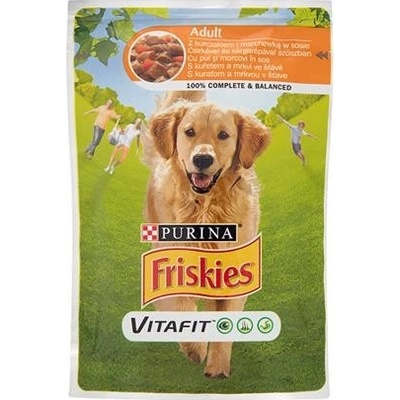 Friskies kuře a mrkev 85 g