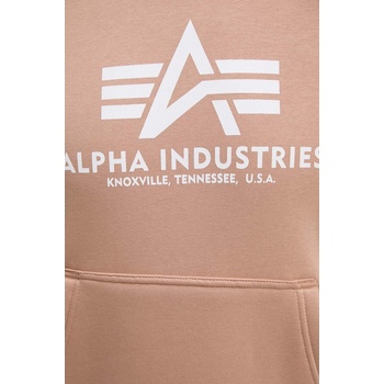 Alpha Industries Суичър Alpha Industries в розово с качулка с принт (178312.03)