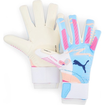 PUMA Вратарски ръкавици Puma ULTRA Ultimate Hybrid Adults Goalkeeper Gloves - White/Pink