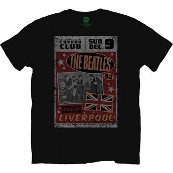 The Beatles Live In Liverpool Black M Риза (BEATTEE105MB02)