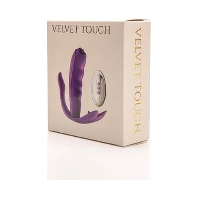 Velvet Touch bezdrôtovo ovládaný USB nabíjateľný klitorálny stimulátor