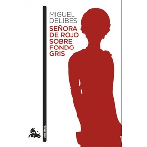 SEÑORA DE ROJO SOBRE FONDO GRIS (2019)