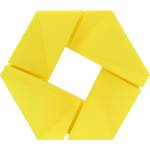 3DJAKE ecoPLA CMYK Yellow - 1, 75 mm / 500 g (9010707007562)