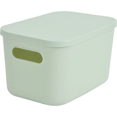 Homéa úložný box 24,5 cm 15 cm 18 cm zelená