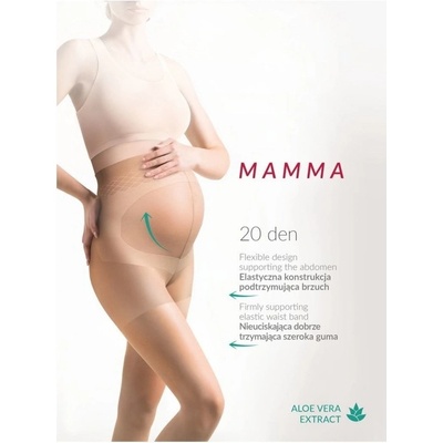 Gabriella těhotenské punčocháče 108 Mamma 20 den nero – Zboží Mobilmania