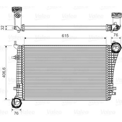 Chladič turba VALEO 818675