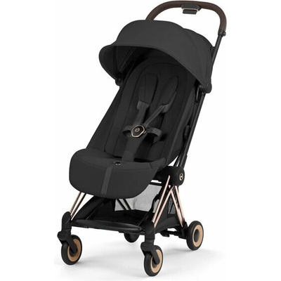 CYBEX Golf Coya Style Collection Sepia Black Rosegold Frame Platinum 2026