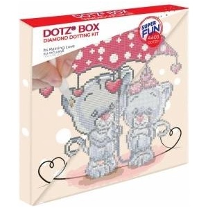 Comandante Diamond Dotz embroidery, dotz box Diamond mosaic Its raining love DBX005
