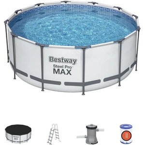 Bestway Сглобяем басейн Bestway 366 x 122 см - комплект с помпа и стълба
