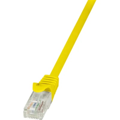 LogiLink Patch кабел Econline, Cat. 6, U/UTP, жълт, 1 м