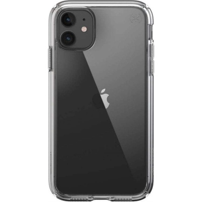 Speck Presidio Perfect Clear Case - удароустойчив хибриден кейс за iPhone 11 (прозрачен)