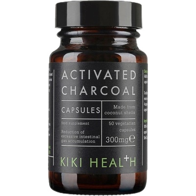 KIKI Health Activated Charcoal 300 mg [50 капсули]