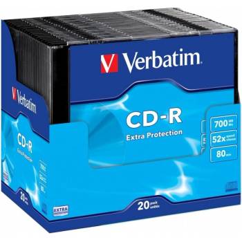 Verbatim CD-R 700MB 52x, 20ks