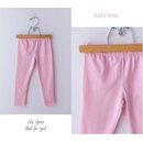 Lily Grey Basic legíny PUDROVÉ