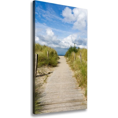 Vertikálny foto obraz na plátne Chodník na pláž 50x100 cm