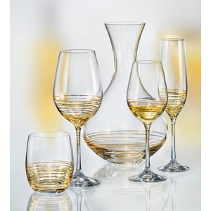 Bohemia Crystalex Гарафа Bohemia Crystalex - Viola Gold Spiral Crystalex, 1.5 l (691015197181)