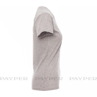 Payper V-NECK LADY MELANGE Dámske tričko šedá melanžová
