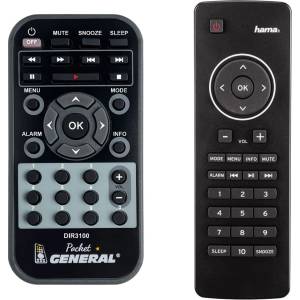 GENERAL Hama dir3100, dir3010 - дистанционно управление дубликат (dir3100, dir3010) Дистанционно