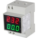 Neven D52-2042 AC 80-300V 100A LED digitální ampérmetr/voltmetr DIN